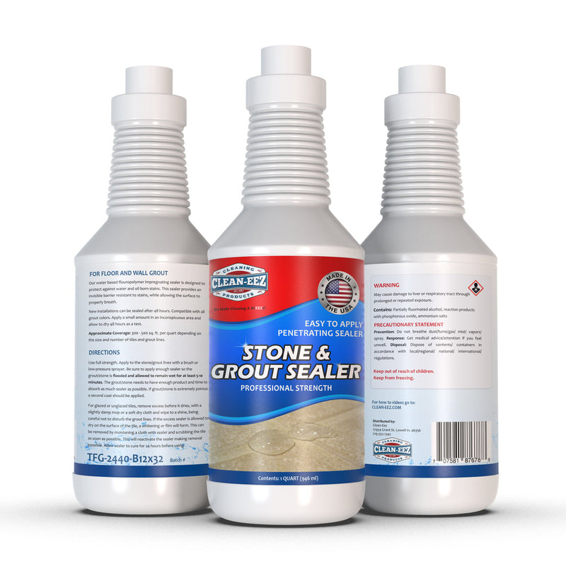Grout & Natural Stone Tile Sealer 32oz