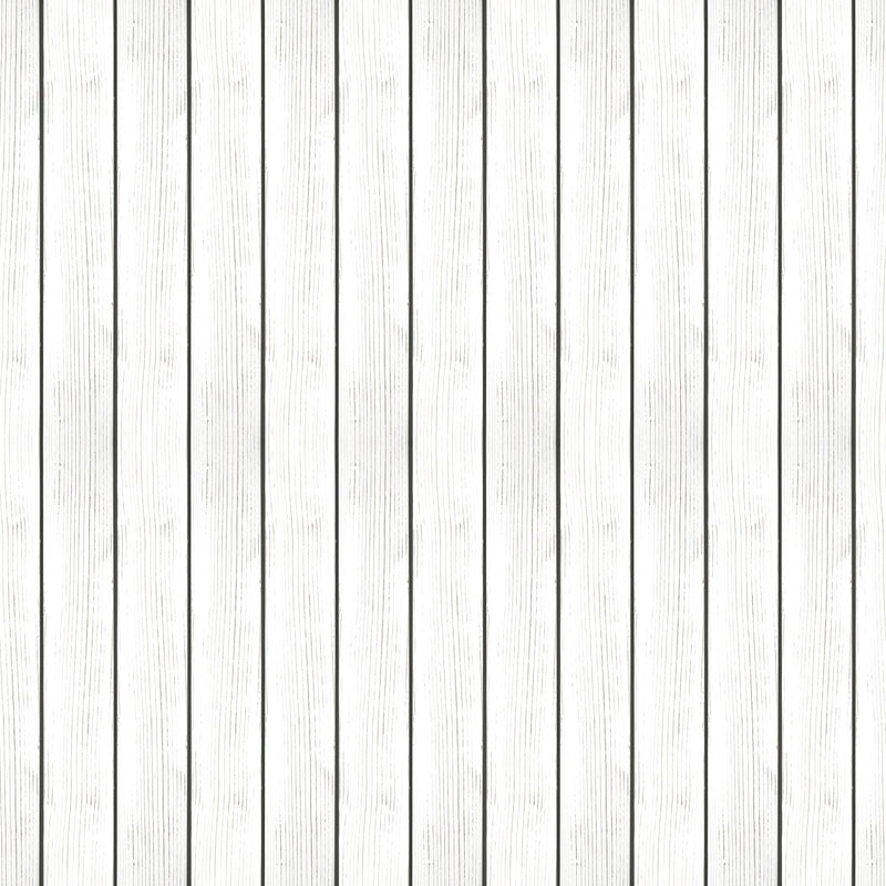 White Shiplap Wallpaper