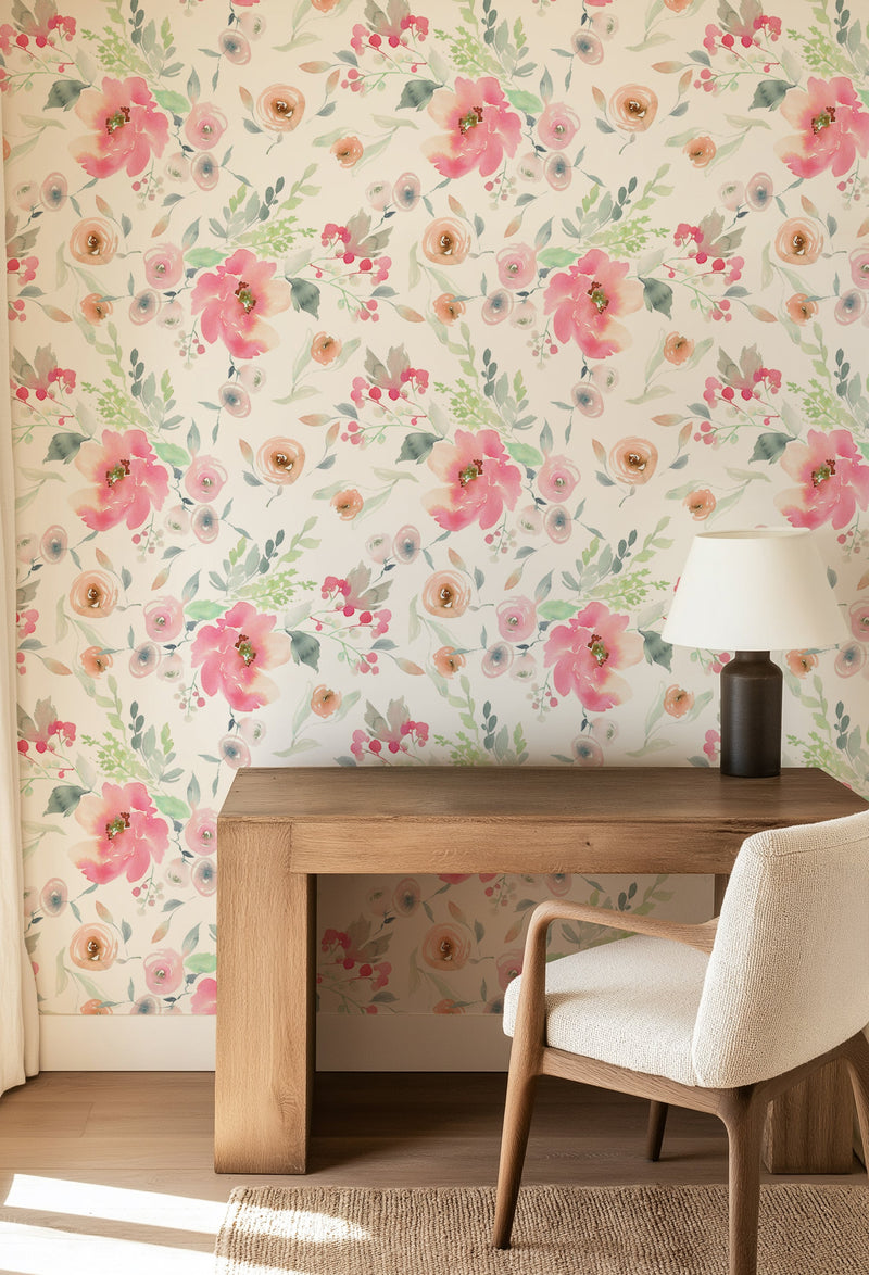 Pink Roses Wallpaper