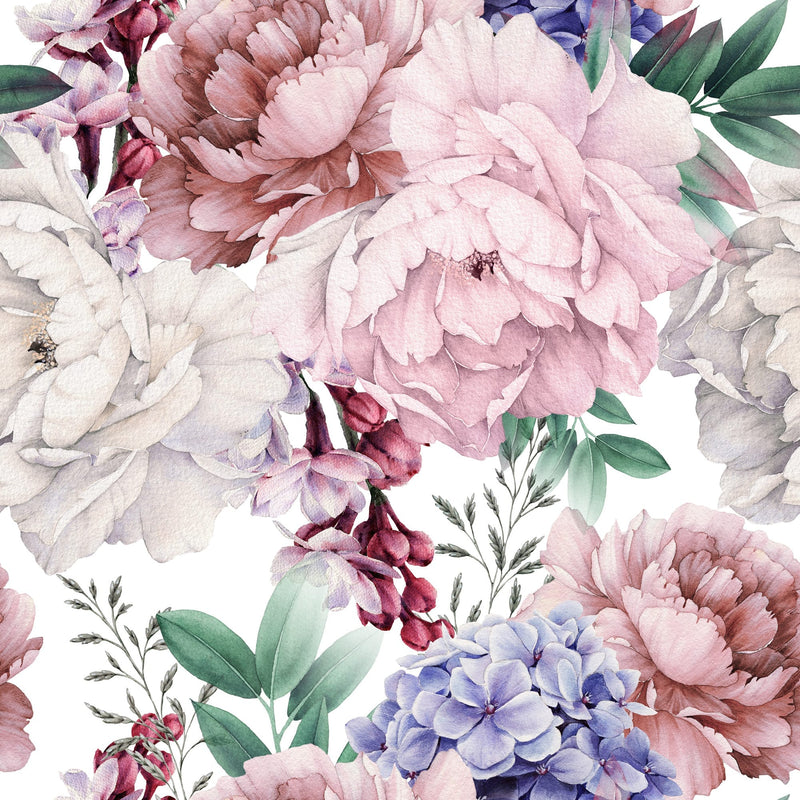 Purple Peony Wallpaper