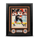 Sean Couturier 2024 Stadium Series Action Philadelphia Flyers Autographed 8x10 Framed Hockey Photo by Dynasty Sports & Framing