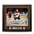 Sean Couturier Captain Skating Action Philadelphia Flyers Autographed 11" x 14" Framed Hockey Photo by Dynasty Sports & Framing