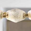 Beaded Crystal Strand Chandelier