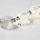 Beaded Crystal Strand Chandelier