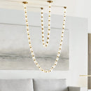 Beaded Crystal Strand Chandelier