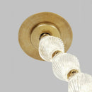 Beaded Crystal Strand Chandelier