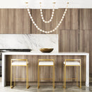 Beaded Crystal Strand Chandelier