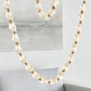 Beaded Crystal Strand Chandelier