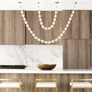 Beaded Crystal Strand Chandelier