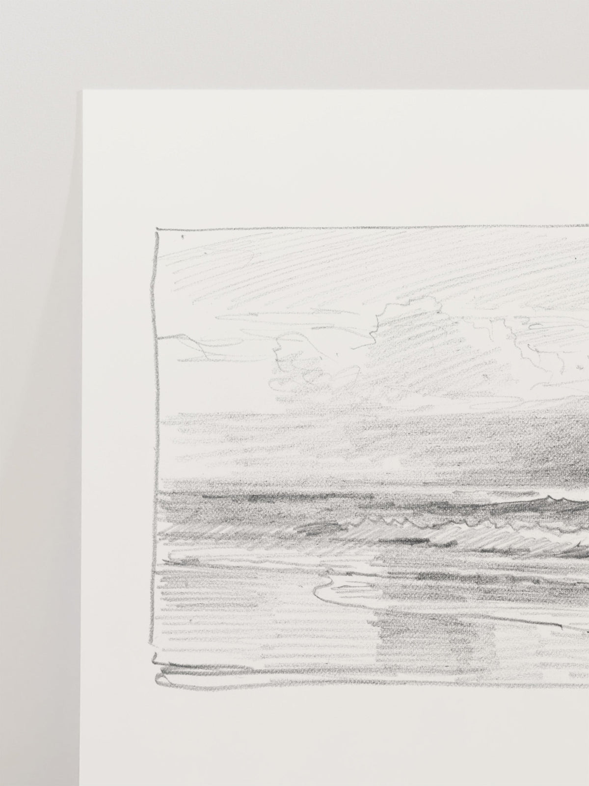 Seascape 1, close-up of the surface