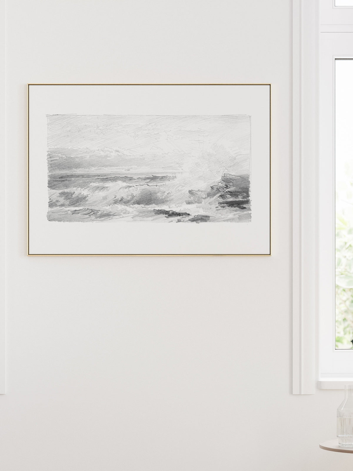 Seascape 4, close-up of the surface