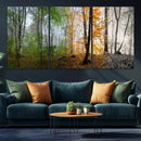 Seasonal Forest Canvas Wall Art Print - Changing Seasons in by MyGreatCanvas | Canvas Wall Art Prints | Photo Prints & Wall Decor