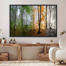 Seasonal Forest Canvas Wall Art Print - Changing Seasons in by MyGreatCanvas | Canvas Wall Art Prints | Photo Prints & Wall Decor