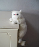 GobekUsa Hanging Cat Plush Doll Figurine Home Decoration Model