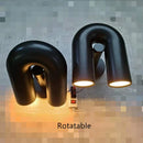 GobekUsa Cirkus Tube Wall Sconce: Minimalist Night Light & Bedside Reading Lamp