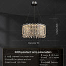 GobekUsa Crystal Chandelier for Elegant European Living Spaces