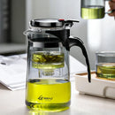 GobekUsa Glass Tea Pot with Infuser & Chinese Tea Set Deep Utensil