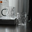GobekUsa Japanese Heat-Resistant Glass Handle Water Coffee Milk Juice Wine Cups