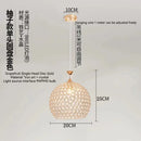 GobekUsa Crystal Gold Ceiling Chandelier | Modern LED Luxury Lighting for Hall