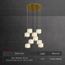 GobekUsa Jade Design Chinese Chandelier for Duplex Villa Restaurant and Living Room