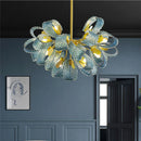 GobekUsa Blue Glass LED Pendant Lamps for Home Decor and Lighting Innovation