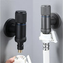 GobekUsa Black Copper Brass Washing Machine Faucet Single Cold Wall Mounted Bibcock