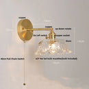 GobekUsa Clear Glass LED Wall Light - Modern Nordic Design