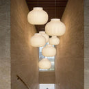 GobekUsa LED Chandelier: Modern Pendant Light for Living Dining Kitchen Bedroom