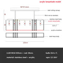 GobekUsa Crystal LED Chandelier: Modern Luxury Dining Room Kitchen Lighting Fixtures