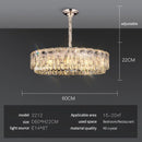 GobekUsa Crystal Ring Chandelier: 2024 Luxury Bedroom Dining Room Lighting