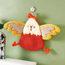 GobekUsa Coral Velvet Cartoon Style Hand Towel