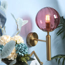 GobekUsa Glass Ball LED Wall Lamp Modern Bedroom Beside Light Fixture