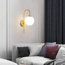 GobekUsa Glass Ball LED Wall Light for Living Room Bedroom Staircase Corridor