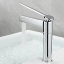 GobekUsa Basin Faucet: Single Handle Deck Mounted Brass Bathroom Mixer for Sink - Hot/Cold