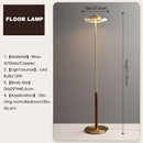 GobekUsa Gold Lustre Glass Mushroom Table Lamp for Bedroom Living Room Study