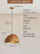 GobekUsa Japanese Resin Pendant Lights for Dining Room Home Decor - Creative Luminaire Suspendu