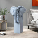 GobekUsa Elephant Ornaments: Light Luxury Living Room Decor for Home & Office