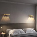 GobekUsa Copper LED Wall Lamp Modern Bedside Reading Indoor Nordic Scone Wall Lamp