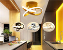 GobekUsa LED Strip Ceiling Lights: Modern Minimalist Home Decor Lamps for Living Room, Staircase, Balcony