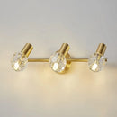 GobekUsa Crystal Gold Wall Lamp: Luxury Modern Led Indoor Lighting for Living Room, Bedroom, Study.