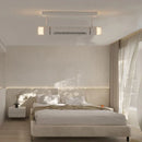 GobekUsa Bladeless Ceiling Fan with Remote Control LED Light Fixture for Home Décor