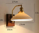 GobekUsa Ceramic Wall Lamp with Knob Switch - Home Lighting