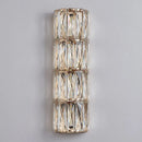 GobekUsa Crystal LED Wall Lamp for Living Room Aisle Bedroom Staircase Decoration