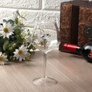 GobekUsa Clear Diamond Glass Red White Wine Champagne Flutes Goblets - Lovely Gift