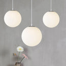 GobekUsa Glass Ball Pendant Lights: Elegant Globe Hanging Lamps for Home, Restaurant & Bar.
