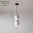 GobekUsa Glass Ball Pendant Light: Modern Milky White LED Hanging Lamp for Dining Table