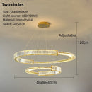 GobekUsa Crystal LED Pendant Chandelier for Home Decor & Hospitality