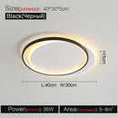 GobekUsa LED Ceiling Lamp Set - Modern Minimalist Nordic Bedroom Living Room Lighting