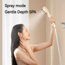 GobekUsa Black Gas Rain Mist Shower Head for High Water Pressure and Polished Look