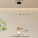 GobekUsa Glass LED Pendant Light - Modern Nordic Hanging Lamp for Home and Dining